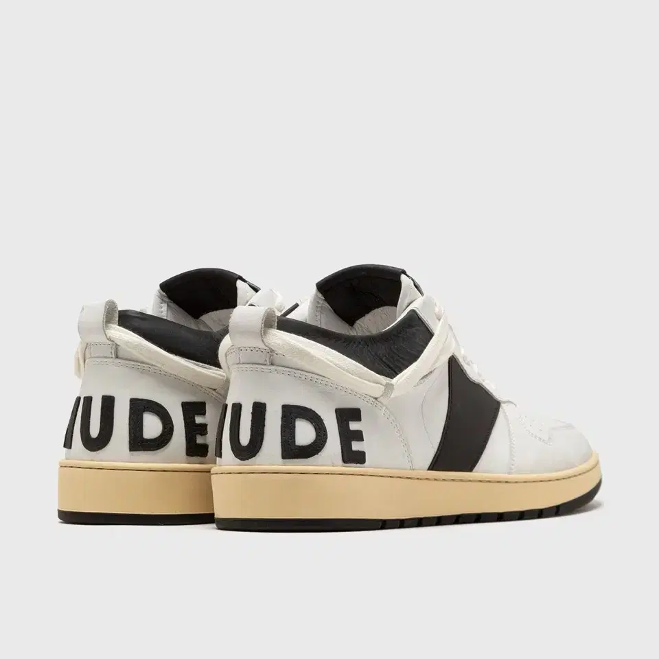 Rhude 루드 로우 스니커즈 블랙/화이트 새상품