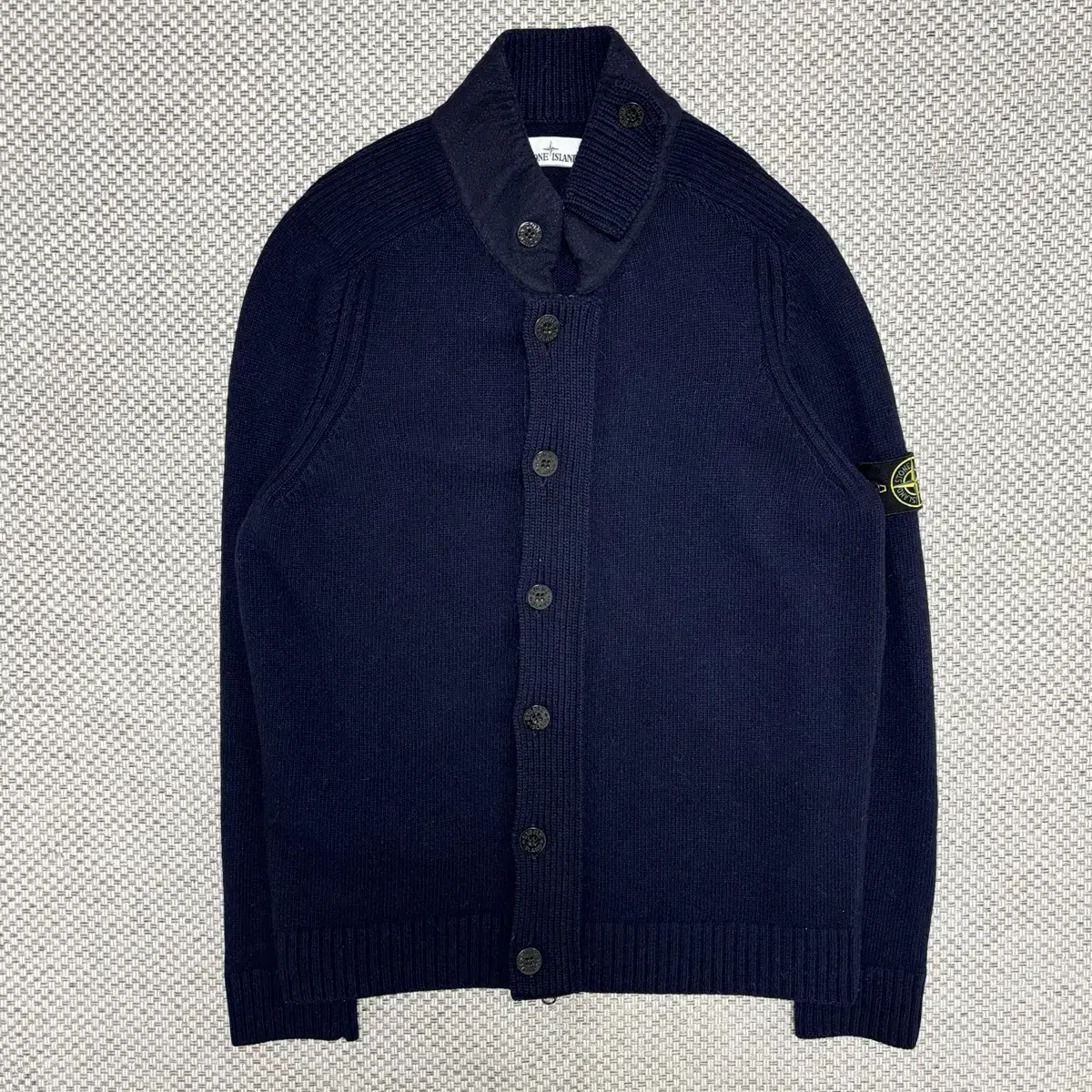 [XL]Stone Island Double Knit Zip Up