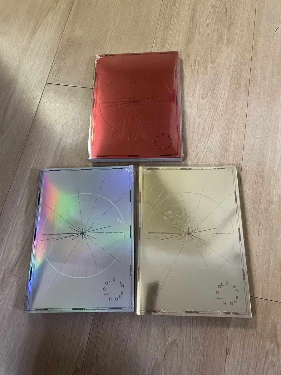 Unsealed spot 3-piece set ateez ATEEZ 11th Mini Album Photobook