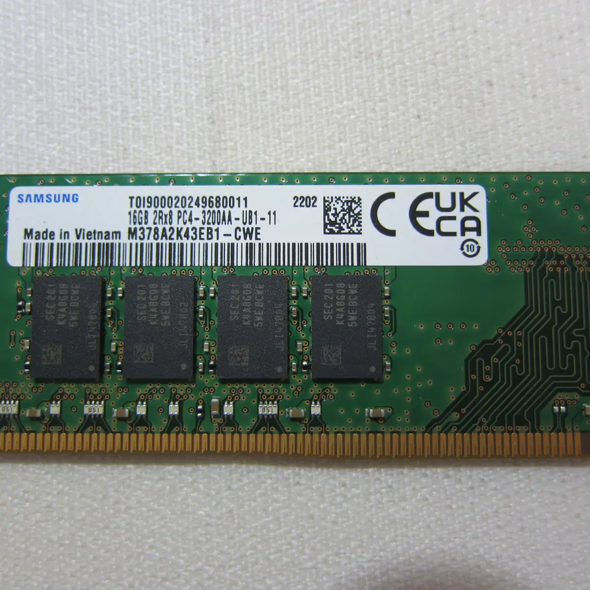 삼성전자 DDR4-3200 16G (PC4-25600)