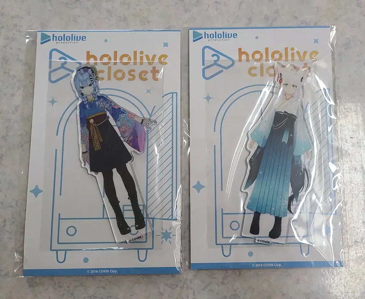 HoloLive Hoshimachi Suisei Shirakami Fubuki New Year's Acrylic Stand