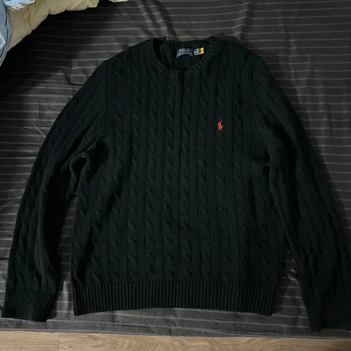 Polo Knit XL Black