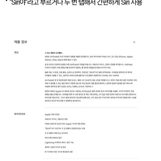 Apple 에어팟 2세대 유선 충전 모델