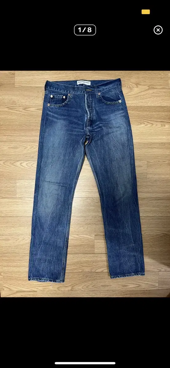 Quick sale!) Balenciaga 17FW straight jeans [28-30].