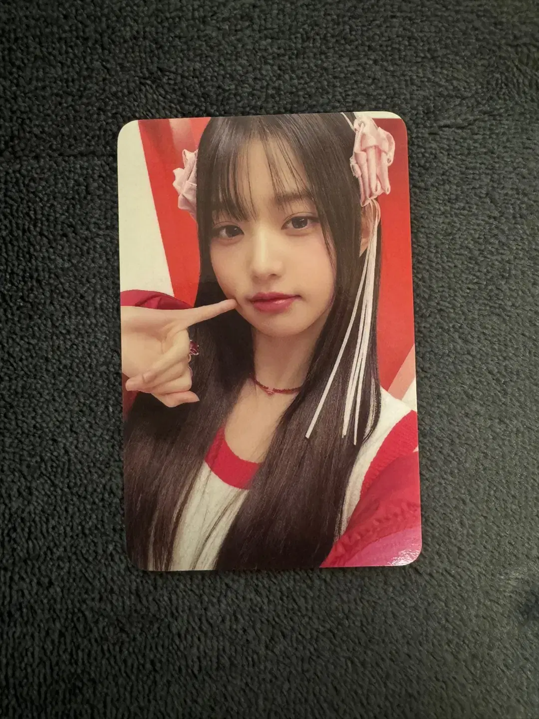 ive jang wonyoung ivemine kakaotalk gift 카톡 wonyoung photocard