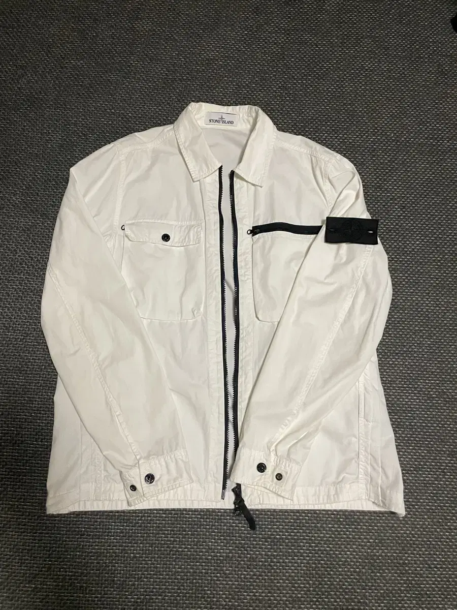 (M) Stone Island Overshirt Ghost Waffen (Waffenmann Ghost)