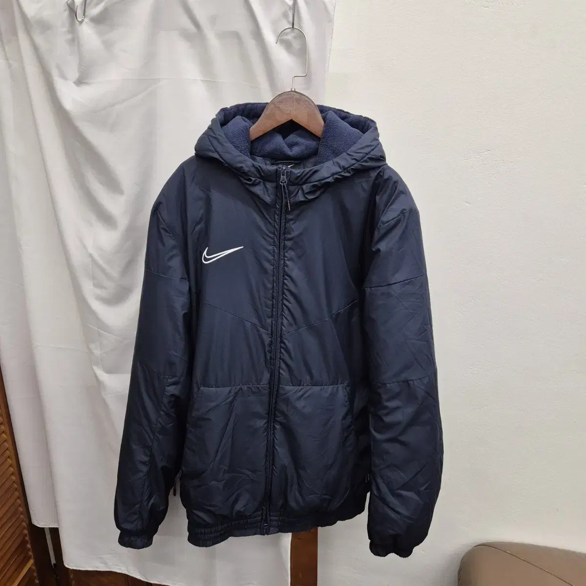 Nike Hooded Zip-up Jumper Navy 95