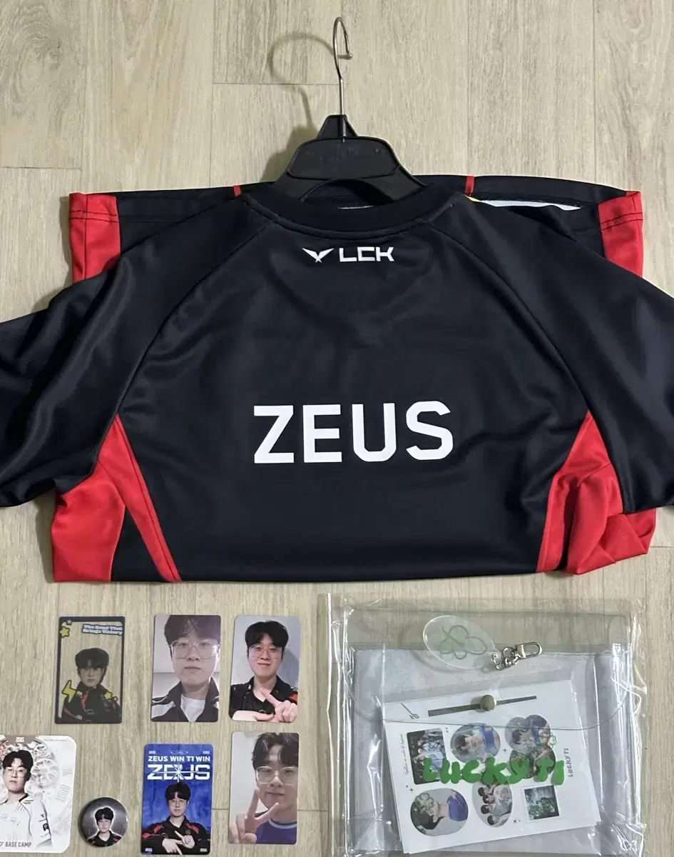 T1 ZEUS T1 ZEUS Hansaeng jersey photocard Sell Merchandise