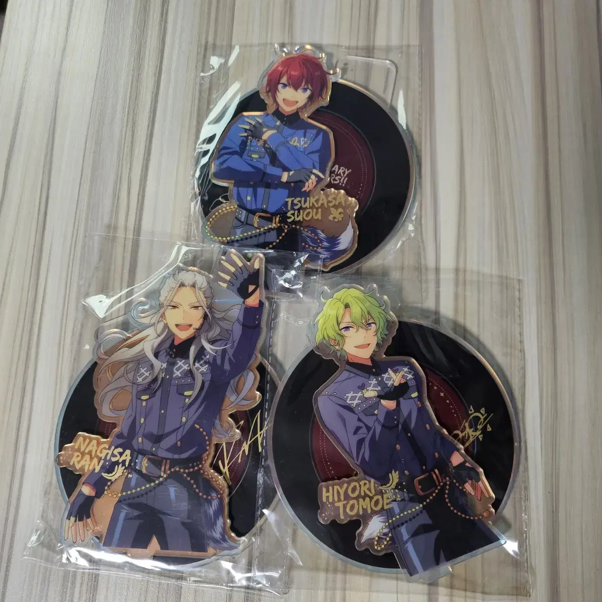 Anstar Goods) Tsukasa, Nagisa, and Hiyori 6th Anniversary Mutaira Acrylics