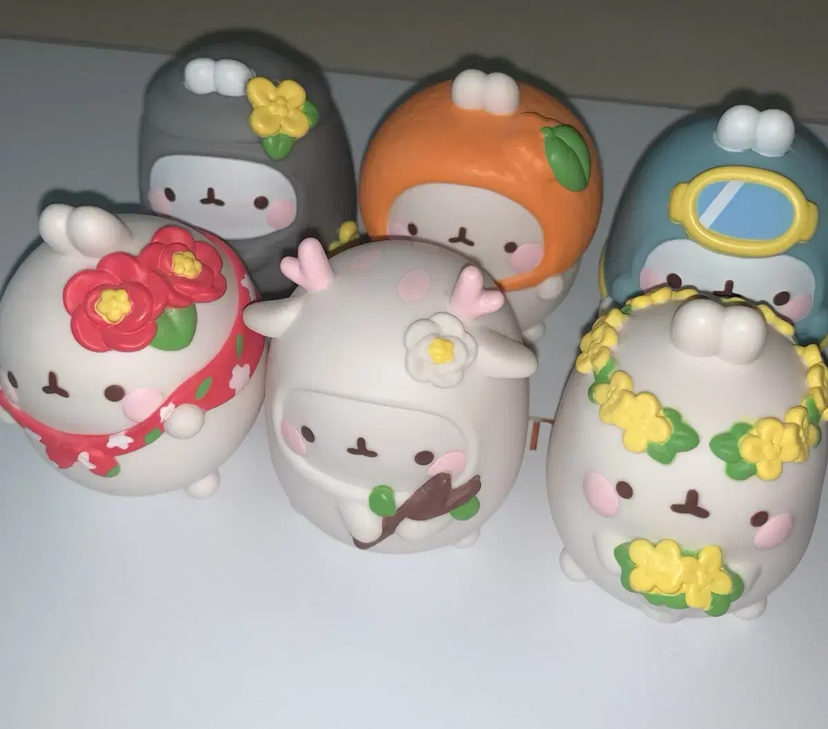 Molang Jeju Edition Figures (Full Set)