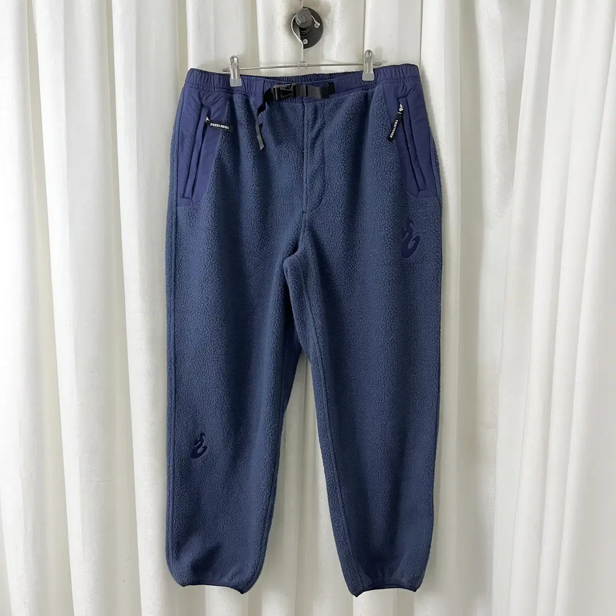 Yes IC Navy Boa Fleece Pants