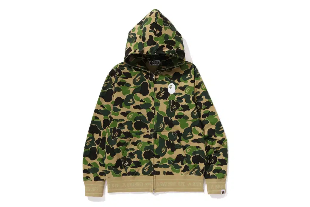 [International] Vape ABC Camo Logo RIB Hoodie Zip Up 24FW