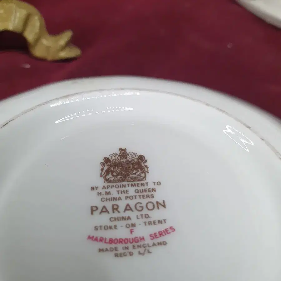 Paragon Marlborough Teacup and Saucer Co