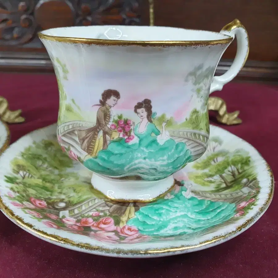 Paragon Marlborough Teacup and Saucer Co