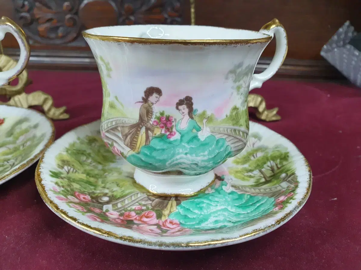 Paragon Marlborough Teacup and Saucer Co