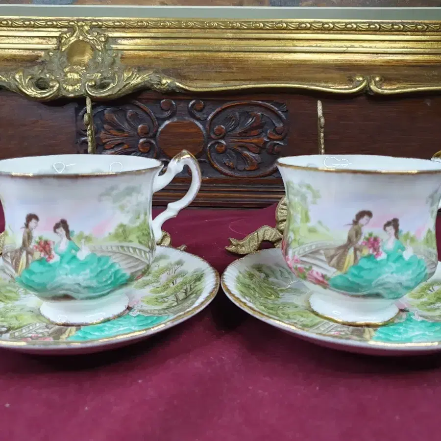 Paragon Marlborough Teacup and Saucer Co