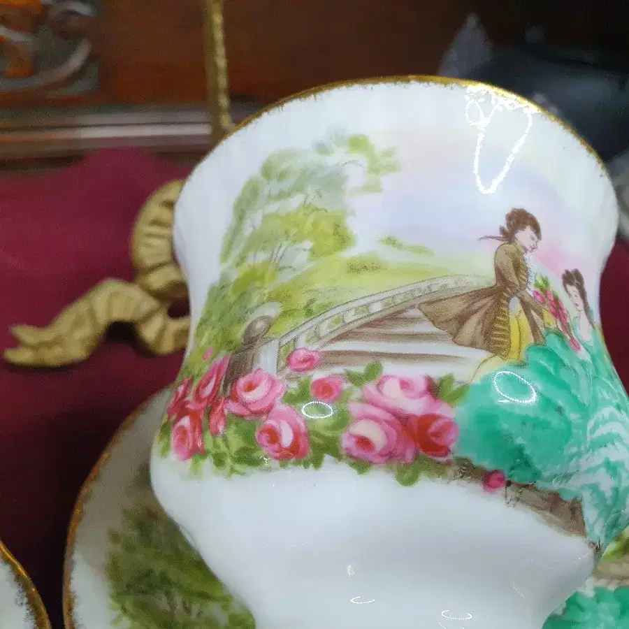 Paragon Marlborough Teacup and Saucer Co