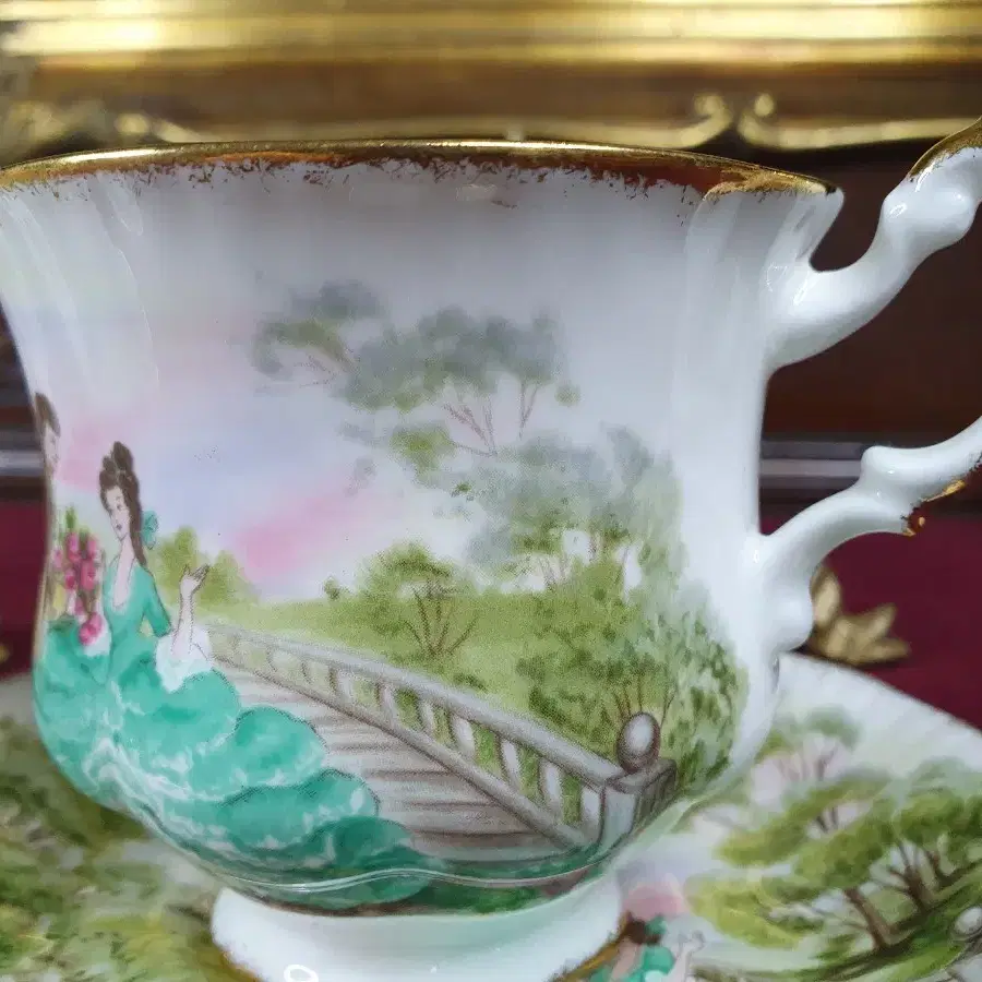 Paragon Marlborough Teacup and Saucer Co