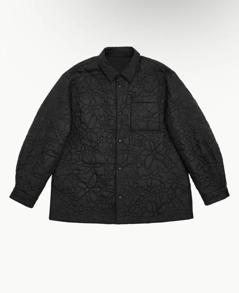 Amemento Reversible Qualified Flower Shirt Jacket