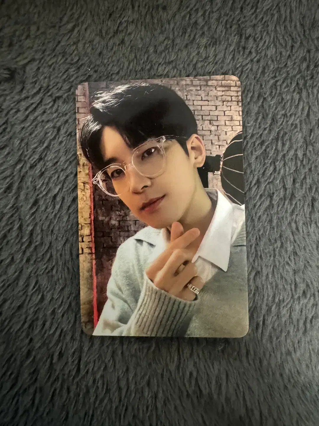 Seventeen wonwoo themovie poop photocard