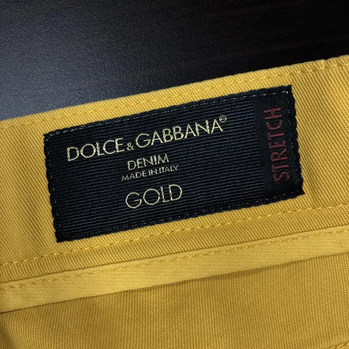 [ DOLCE&GABBANA ] 돌체앤가바나 플레이트 팬츠