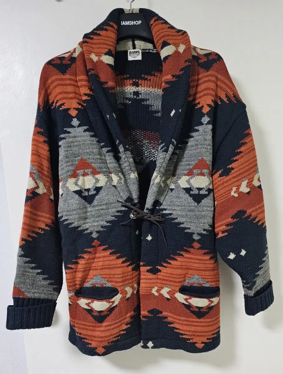 Vahn's Outfitters Native American Jacquard Knit Cardigan