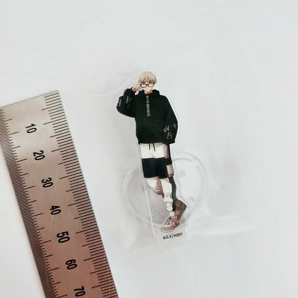 Windbreaker Carry ren Glasses pop up Trading Mini acrylic stand Unsealed