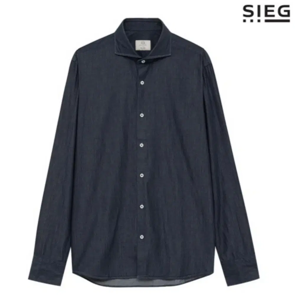 NEW) ZEIK thin, slightly shiny fit jeans shirt for young men 95 M