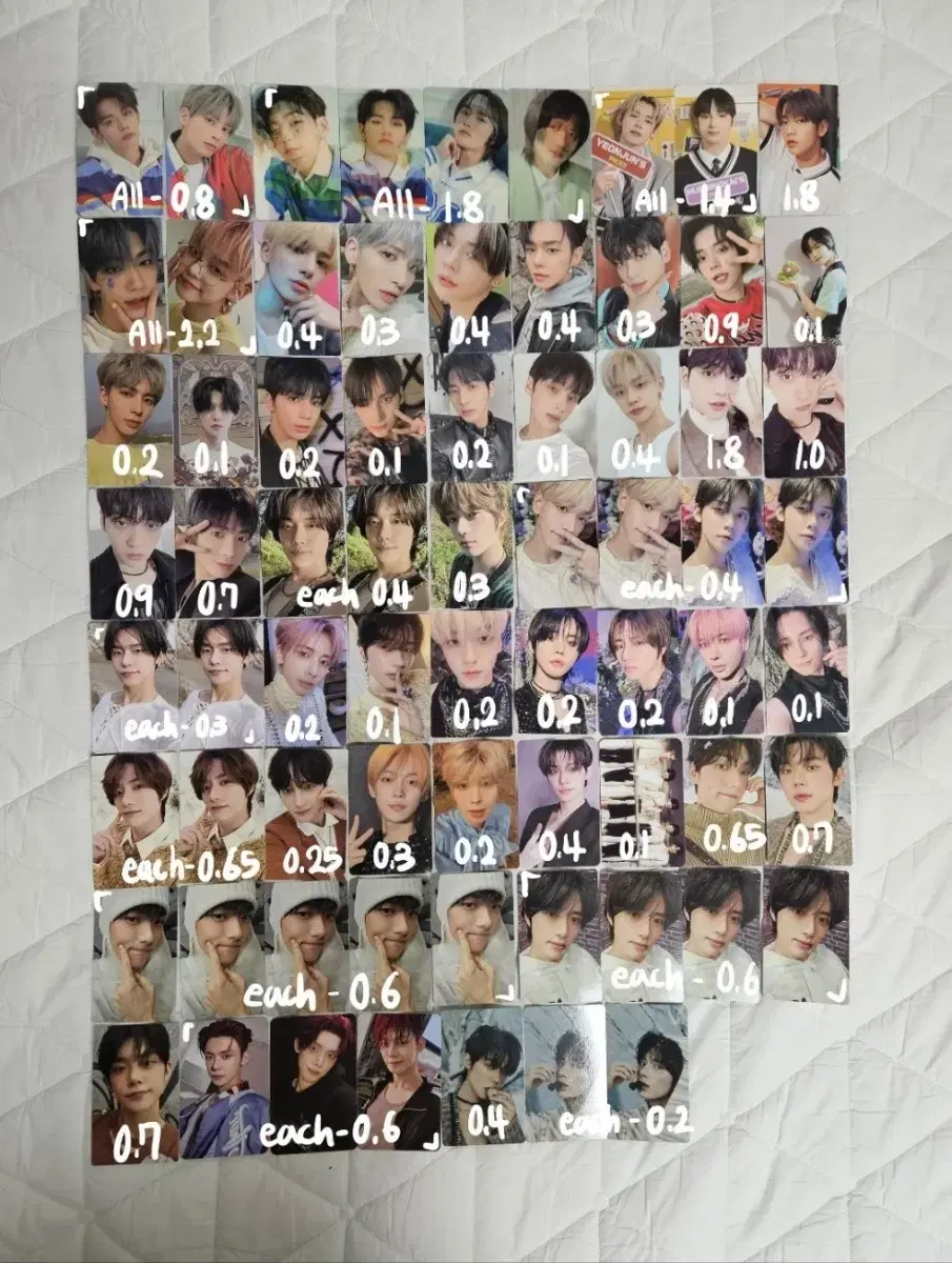 Tuvatu AlbumPhotocard Bulk sell yeonjun soobin beomgyu taehyun Hooning