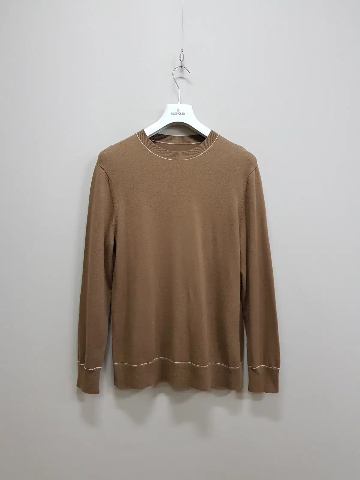 Terry 20FW Long Sleeve Knit Top Size L