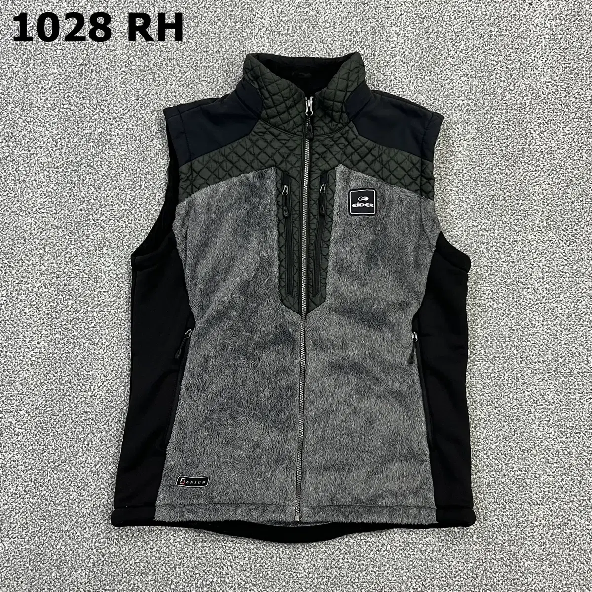 [105] Eider Quilted Boa Fleece Hooded Climbing Vest 028RH