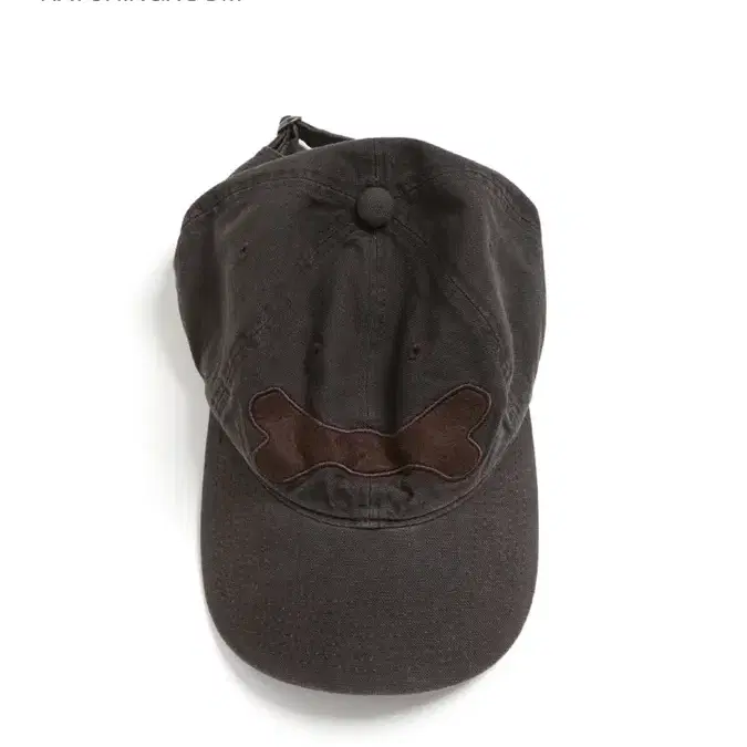 해칭룸 VTG Bone Cap Washed Charcoal Brown