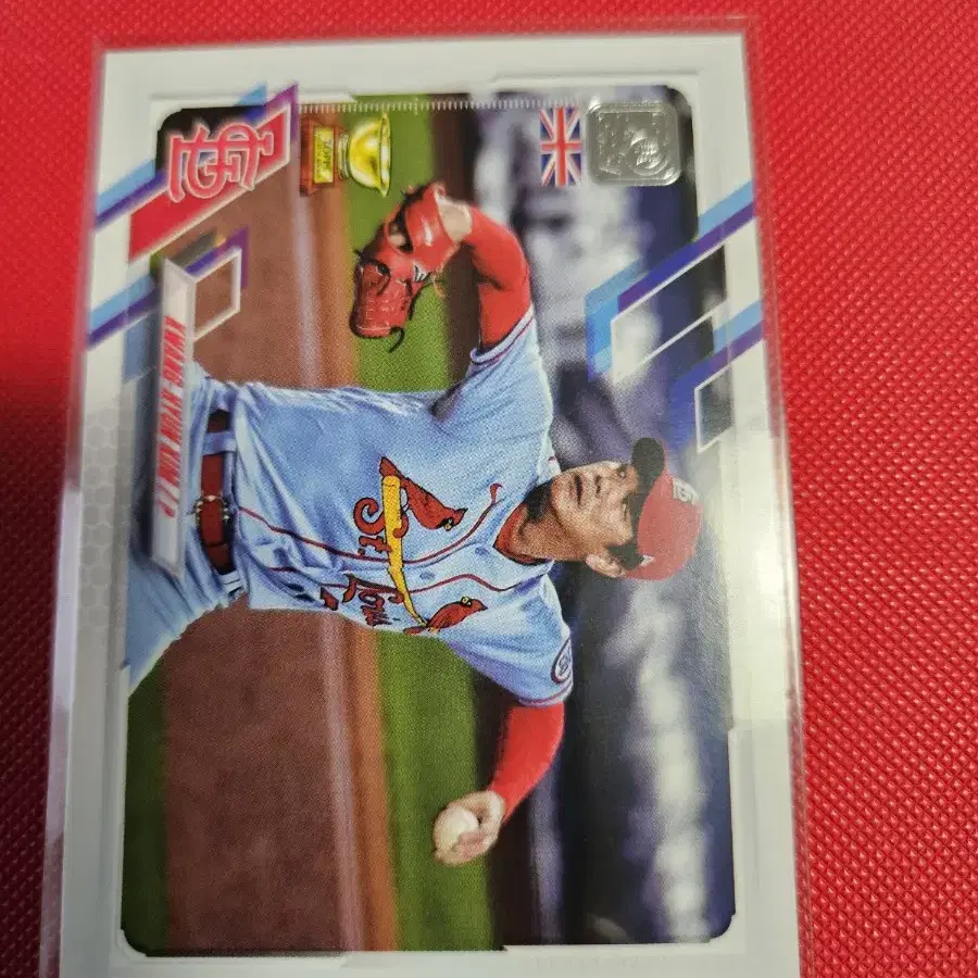 김광현 2021 Topps UK에디션 카드