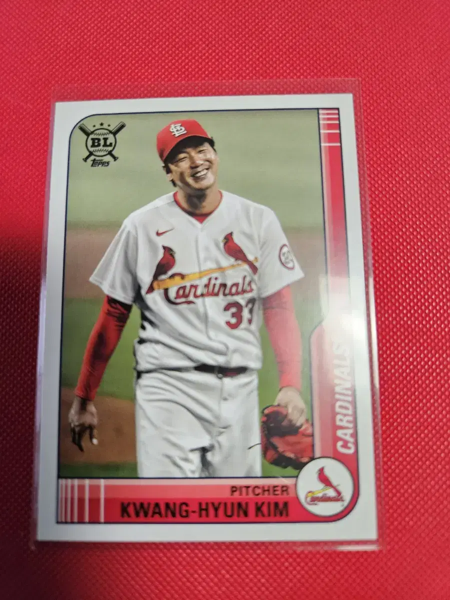 김광현 2021 Topps Big League base 카드