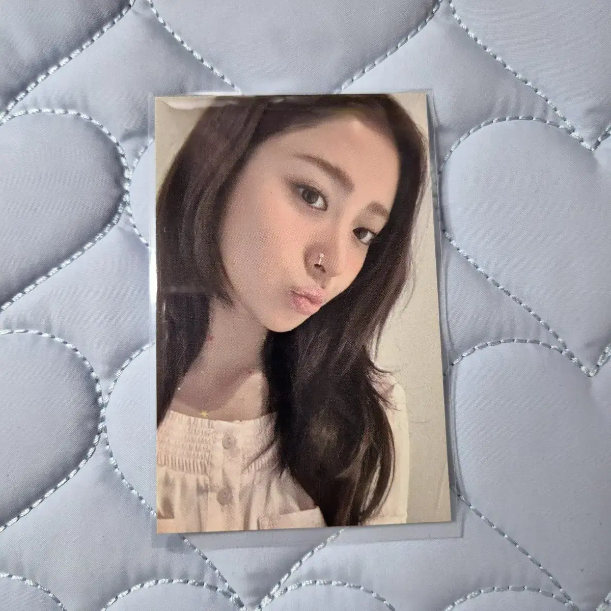 (Taepo) le sserafim huh yunjin Crazy broadcast photocard Week 2