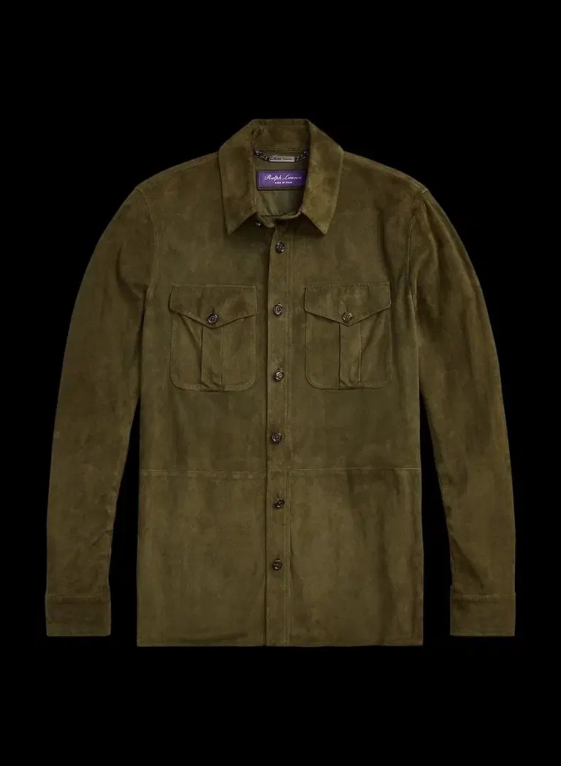 Polo Ralph Lauren Perla Belle suede shirt jacket