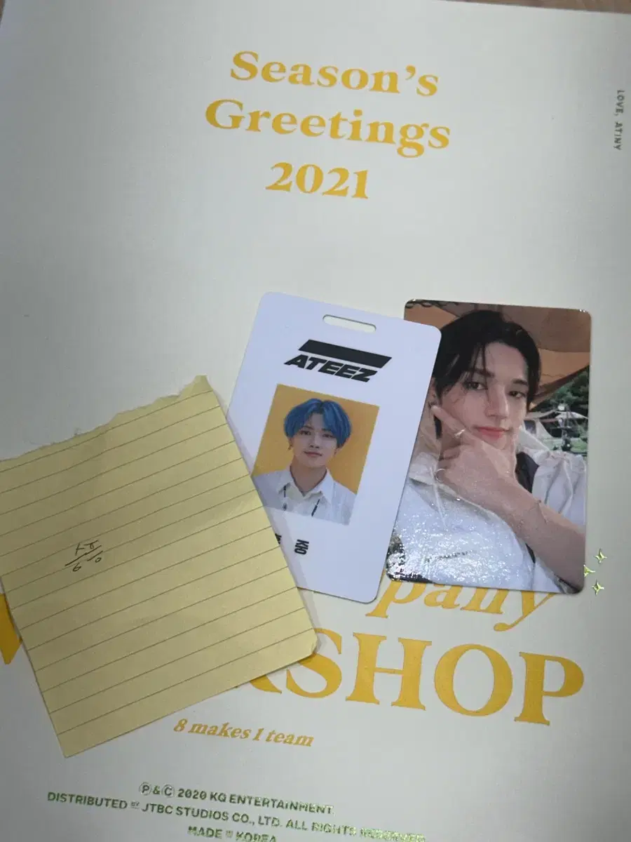 ATEEZ 2021 season's greetings full