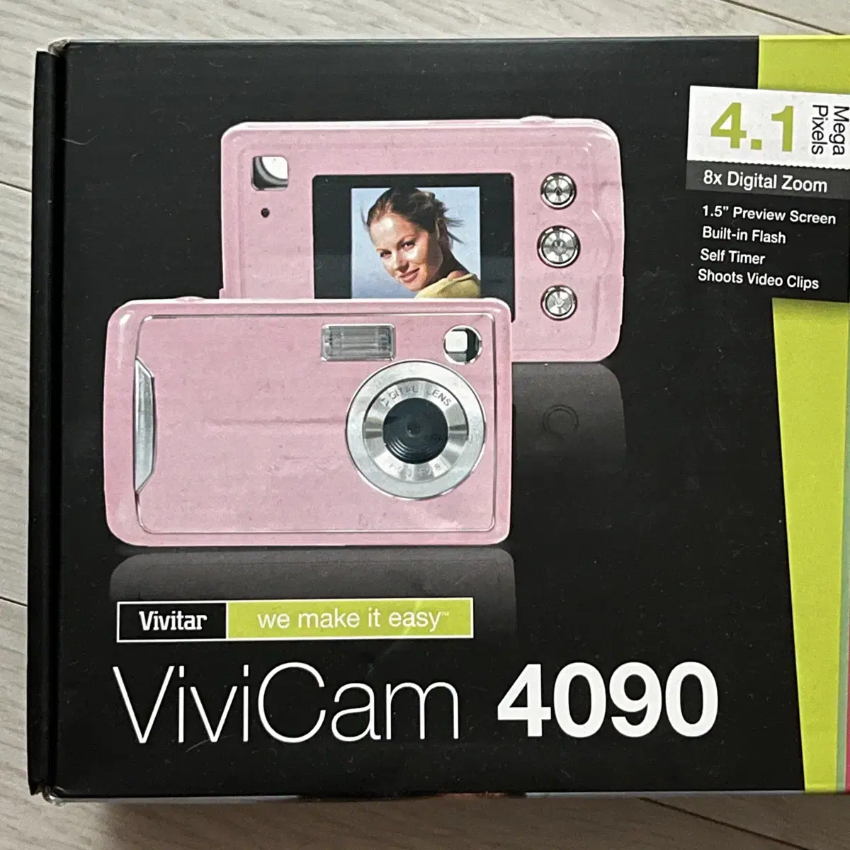 vivitar 비비타 비비캠 핑크디카 연핑크 vivicam4090 디지캠