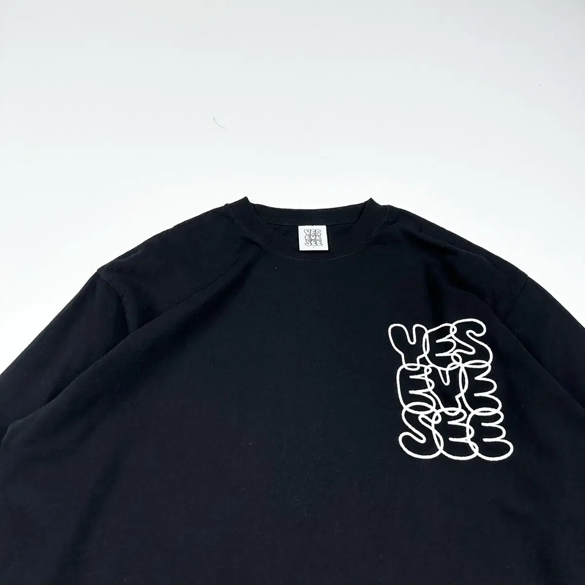 Yes IC Black Long Sleeve Top (L)