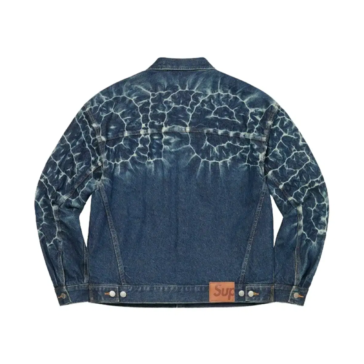 Supreme Shibori Denim Trucker Jacket