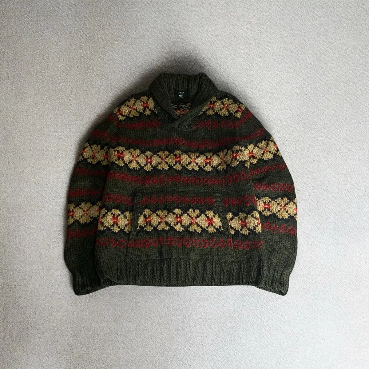 Jake shawl neck knit M