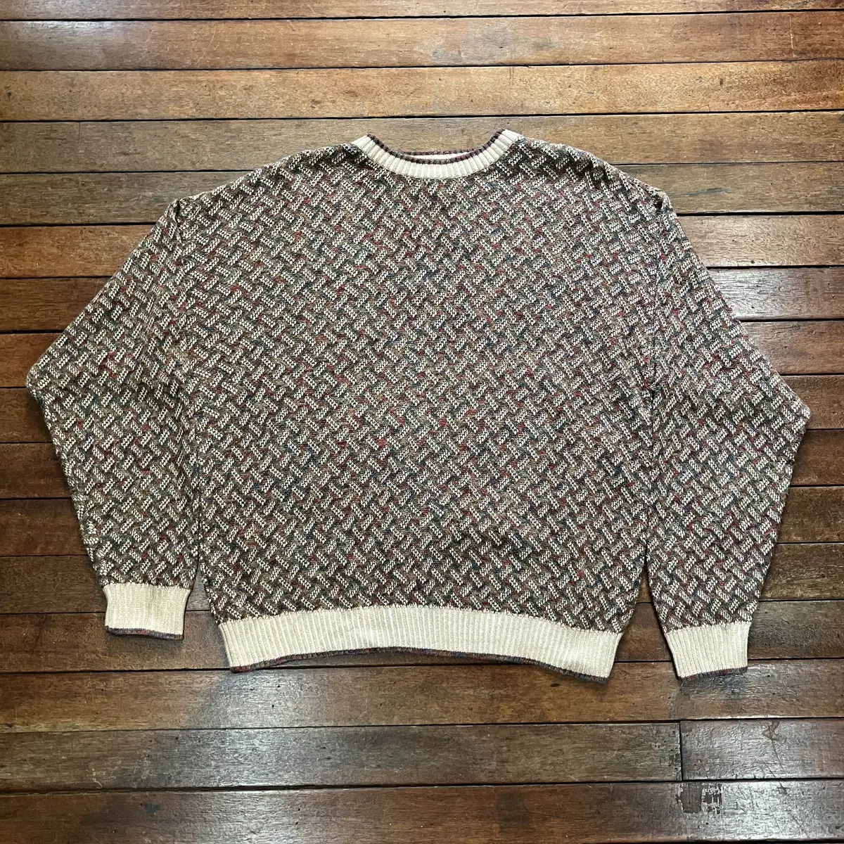 TRIBUTE Patterned Knit Sweater