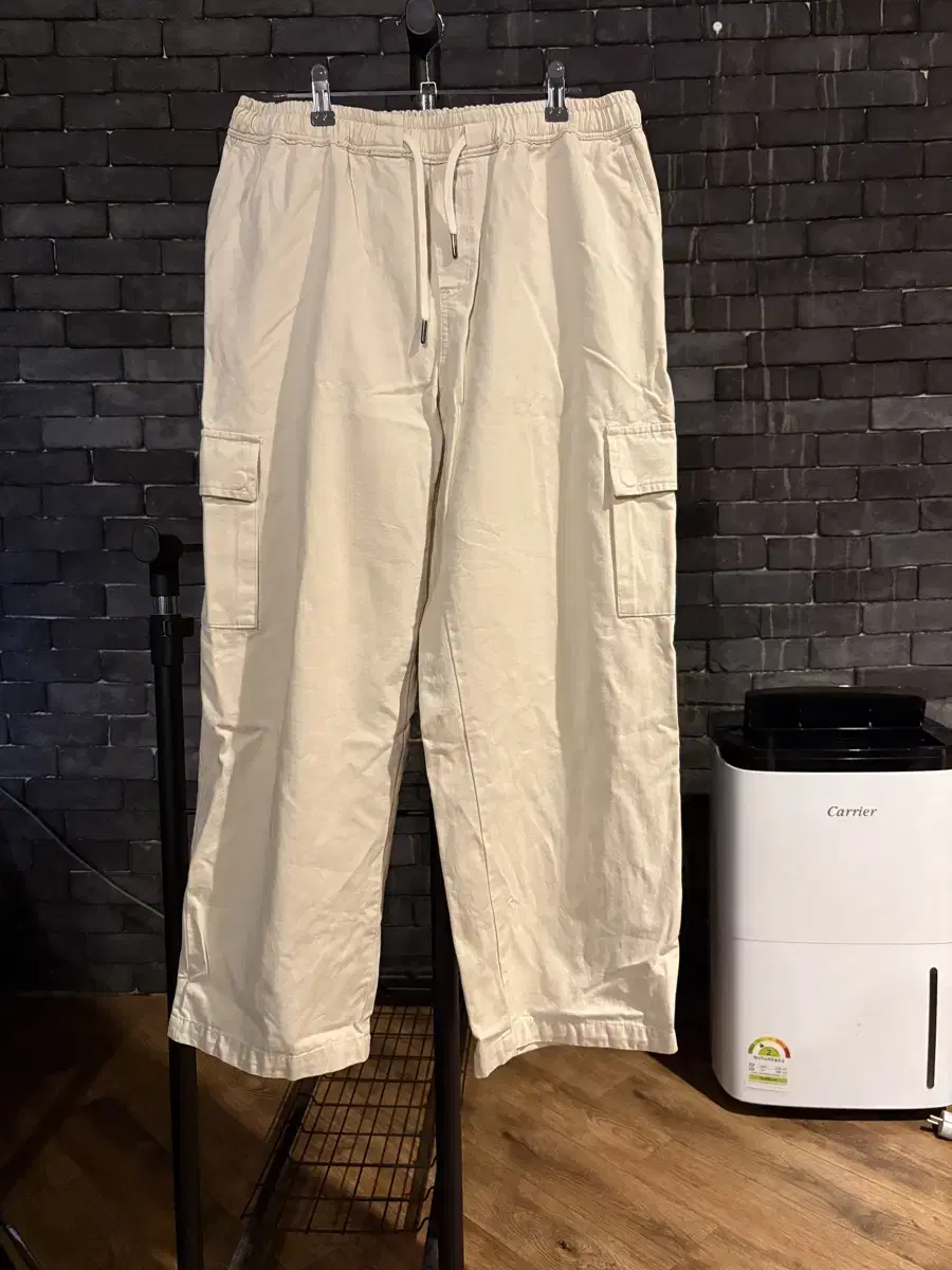 Spao Men's Cargo Pants Beige(Large)