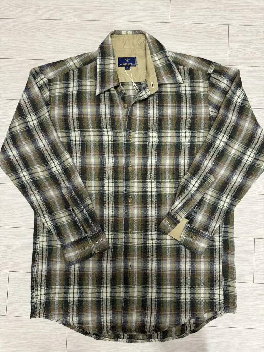 Lavactool Japanese Vintage Flannel Check Shirt