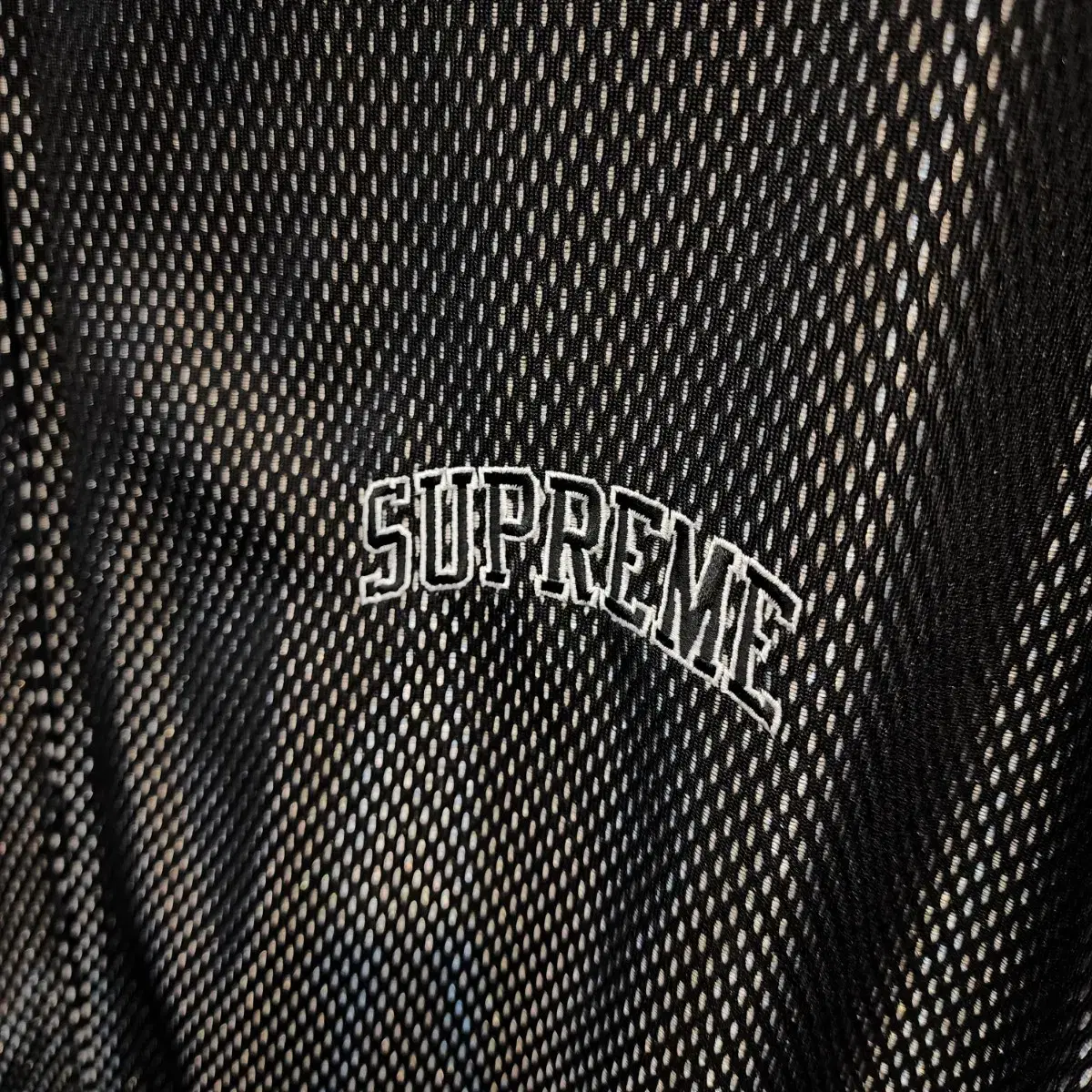 [L] SUPREME 슈프림 본디드 메쉬 트랙 자켓