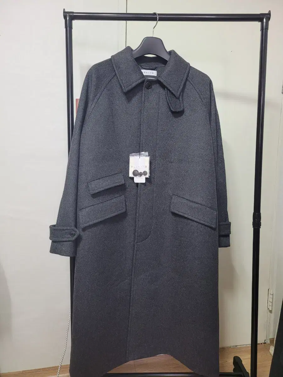 Bislow 24FW Oversized Balmacan Coat S