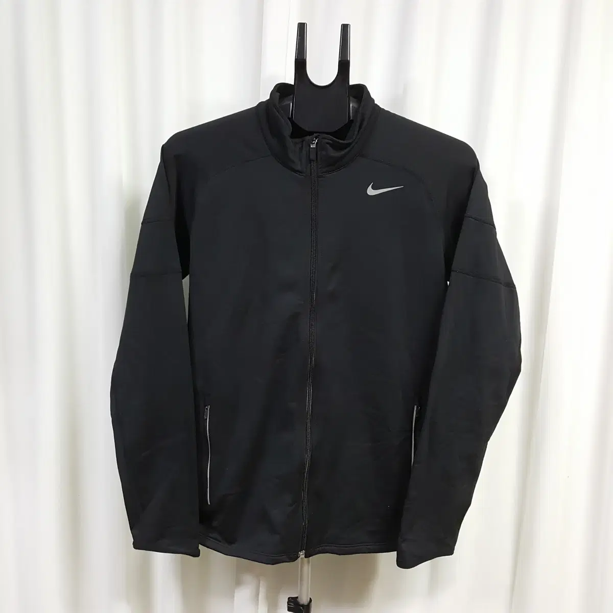 Nike Lined Wool Zip-up Jacket Men 95-100 Oilcloth