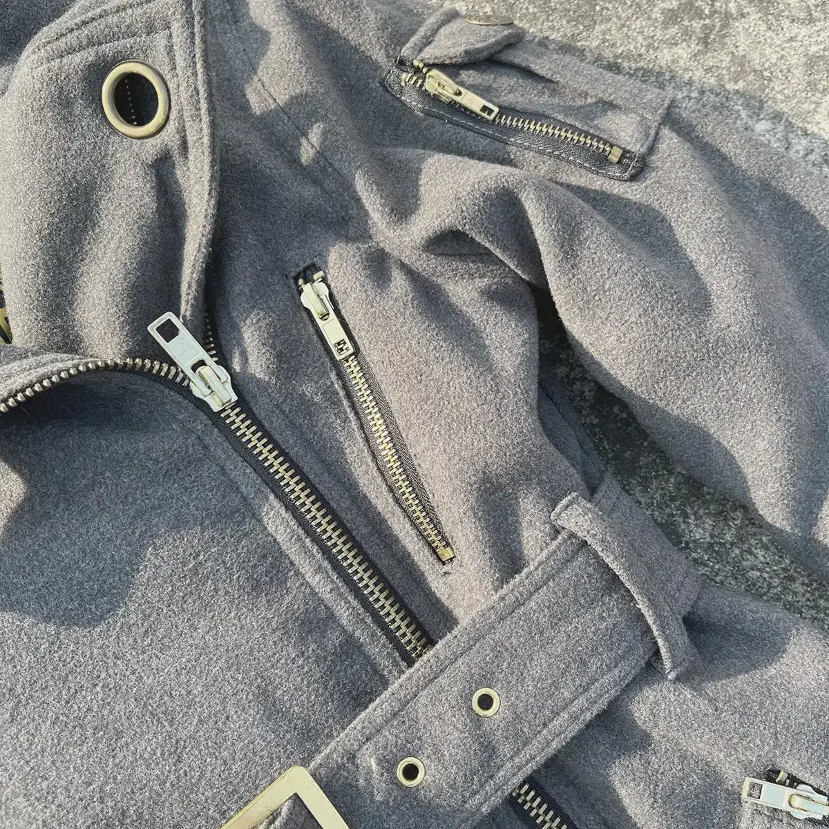 GOLD DETAIL COAT