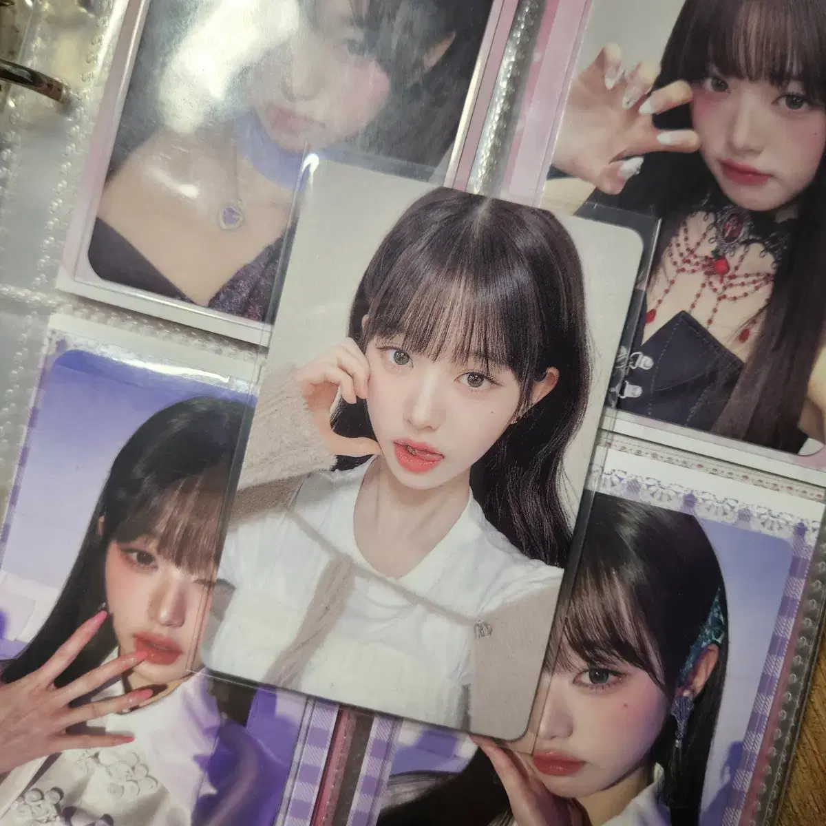 폭덤 )) ive jang wonyoung Main Japan Fukuoka High Touch Farewell Party Photocard