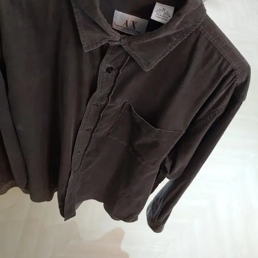 ARMANI EXCHANGE A/X  골덴셔츠  105